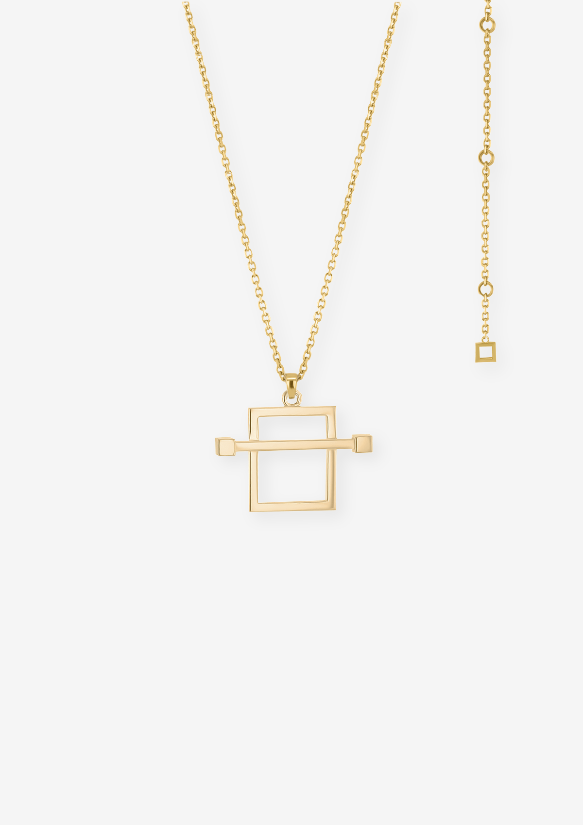 Singula-jewelry-gold-square-magnicity-jr-unisex-necklace