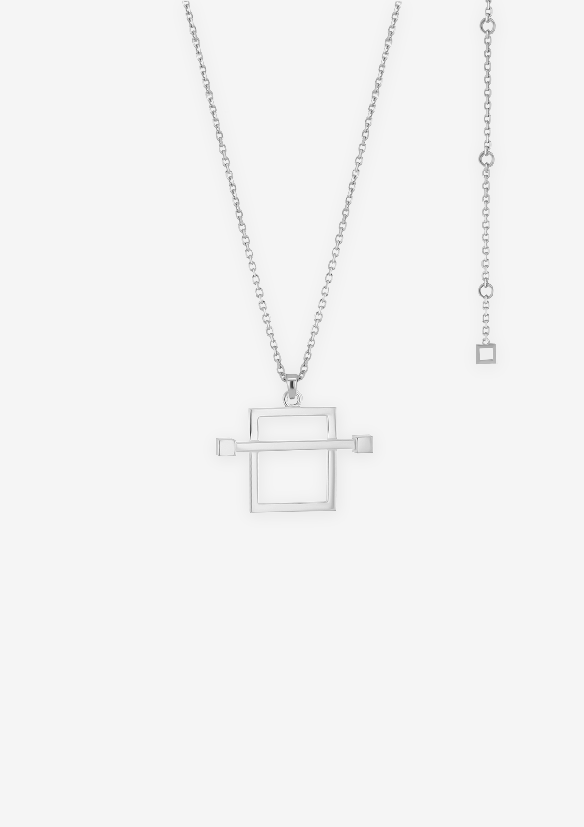 Singula-jewelry-silver-square-magnicity-jr-unisex-necklace