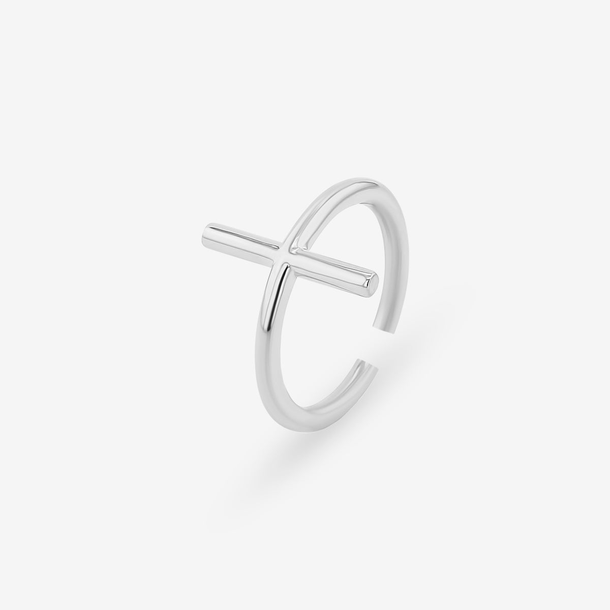    Singula-jewelry-single-silver-axis-men-ring